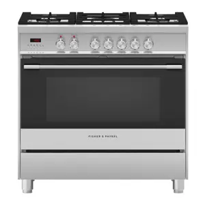 FISHER & PAYKEL Freestanding Cooker OR90SCG1X