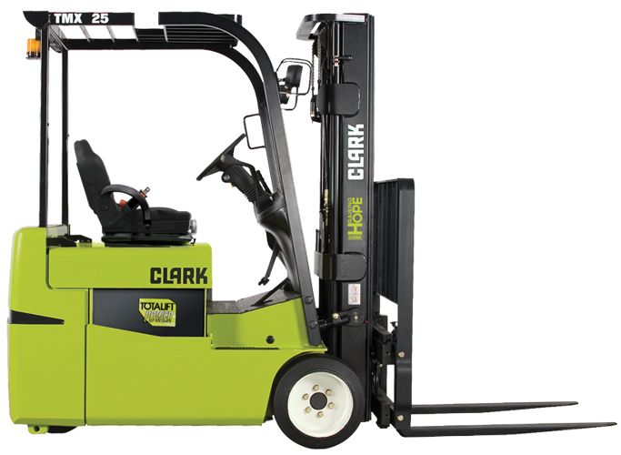 Clark Electric Rider Lift Trucks TMX 17