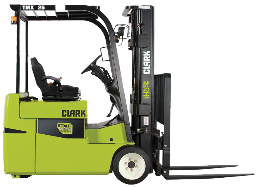 Clark Electric Rider Lift Trucks TMX 17