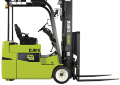 Clark Electric Rider Lift Trucks TMX 12