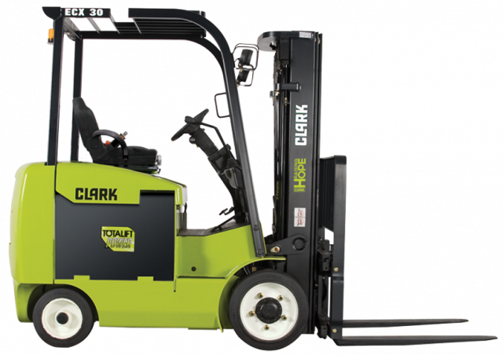 Clark Electric Rider Lift Trucks ECX 20