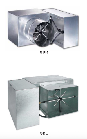Environmental Technologies Air Terminal Unit SDR-WC-10