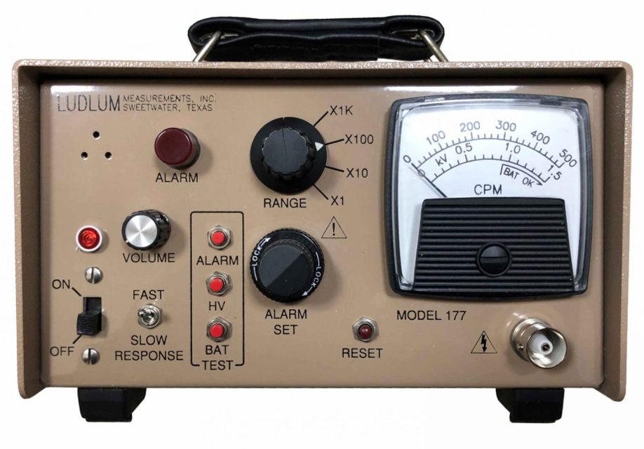 Ludlum Measurements Alarm Ratemeter 177