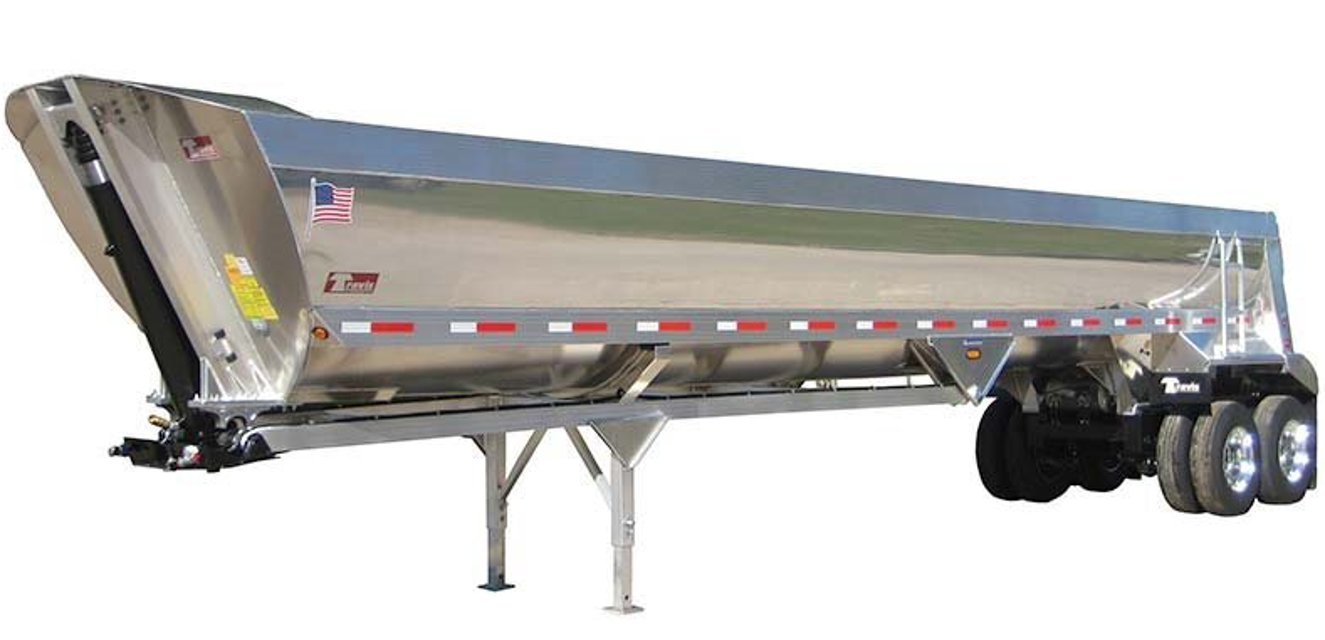 Travis Body & Trailer Universal Truck Trailer End Dump