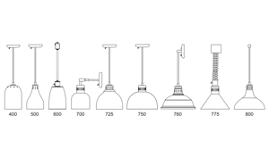 Hatco Heat Lamps DL-725