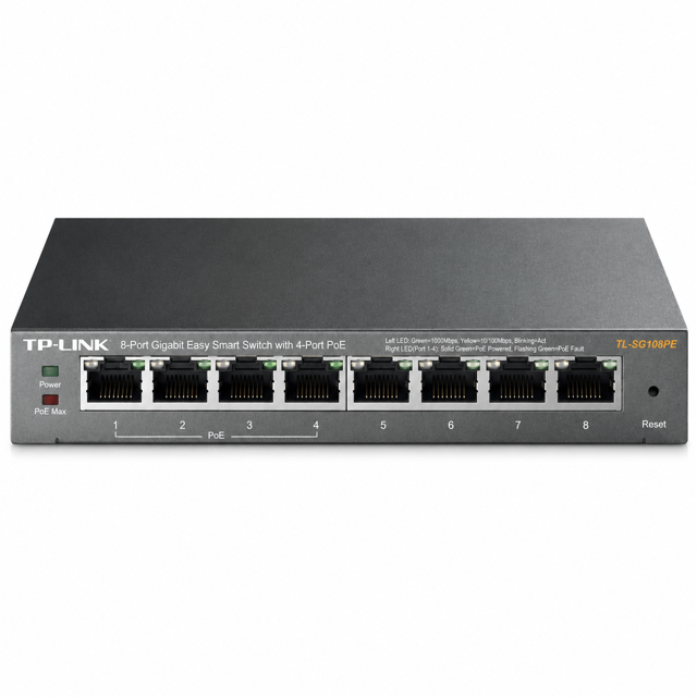 TP-Link Technologies Smart Switch TL-SG108PE
