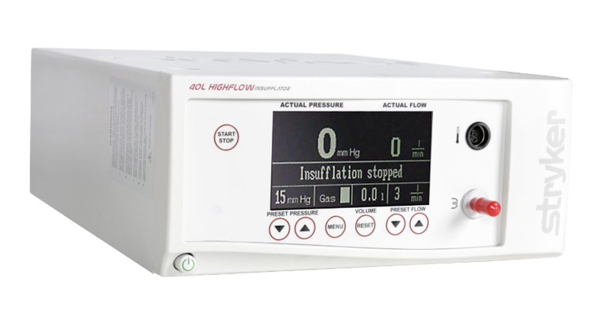 Stryker High Flow Insufflator 40L