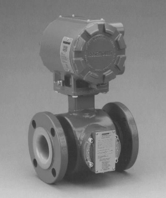 Emerson Integral Mount Magnetic Flowmeter System 8732C