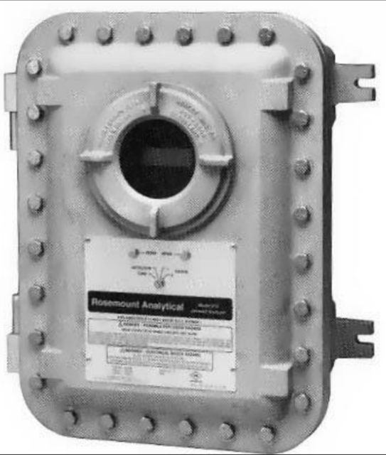 Emerson Explosion Proof NonDispersive Infrared Analyzer 815