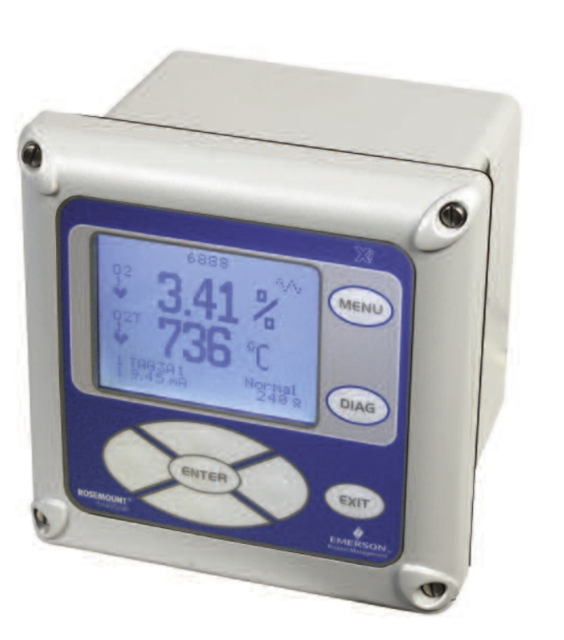 Emerson Advanced Electronics for Zirconium Oxide Flue Gas O2 Probes 6888Xi