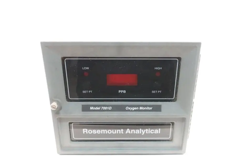 Emerson OXYGEN MONITOR 7001D