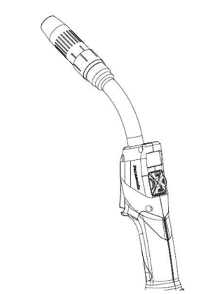 Panasonic MIG/MAG Welding Gun YT-40MFW