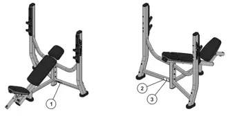 Life Fitness Olympic Incline Bench LBR-OI