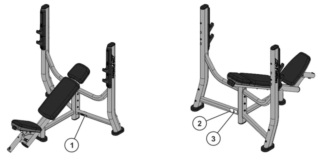 Life Fitness Olympic Incline Bench LBR-OI