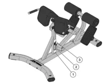 Life Fitness Back Extension LBR-BE