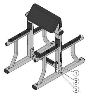 Life Fitness Biceps Curl Bench LBR-BC