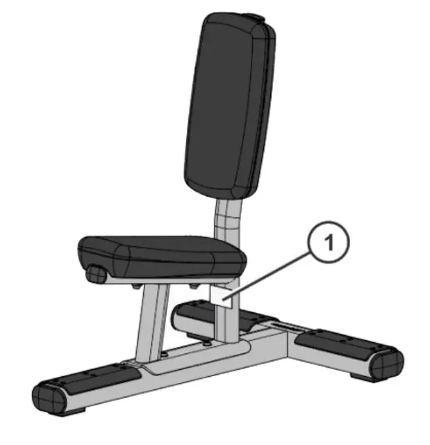 Life Fitness Utility Bench LBR-UB