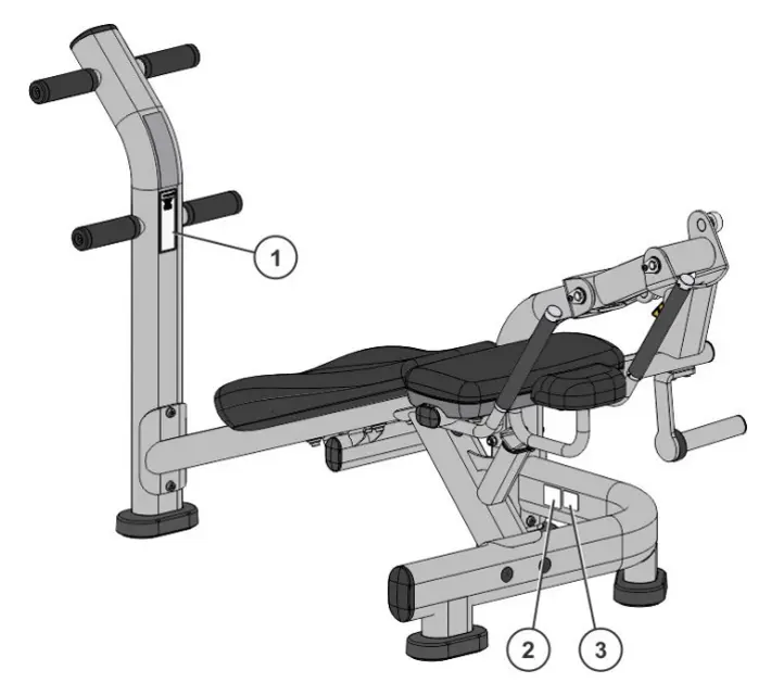 Life Fitness Abdominal Crunch Bench LBR-AC