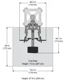 Life Fitness Assist Dip Chin MJADC-STA