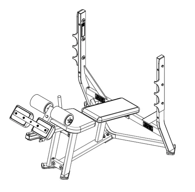 Life Fitness Decline Bench O-DB