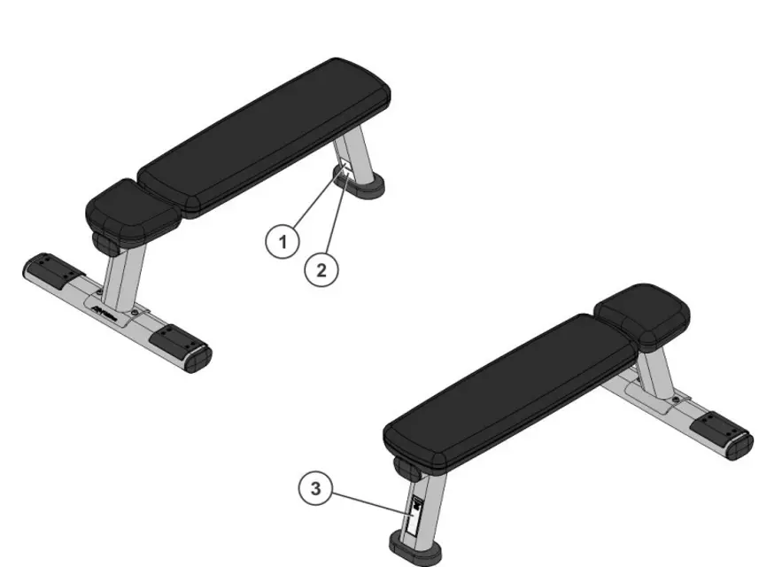 Life Fitness Flat Bench LBR-FB