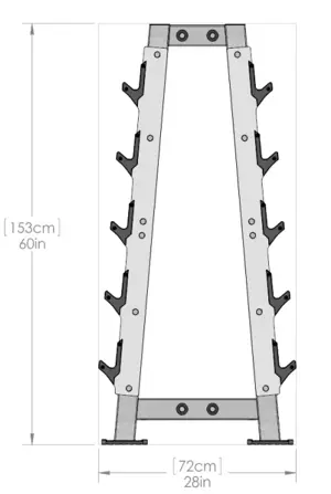 Life Fitness Barbell Rack FW-BAR