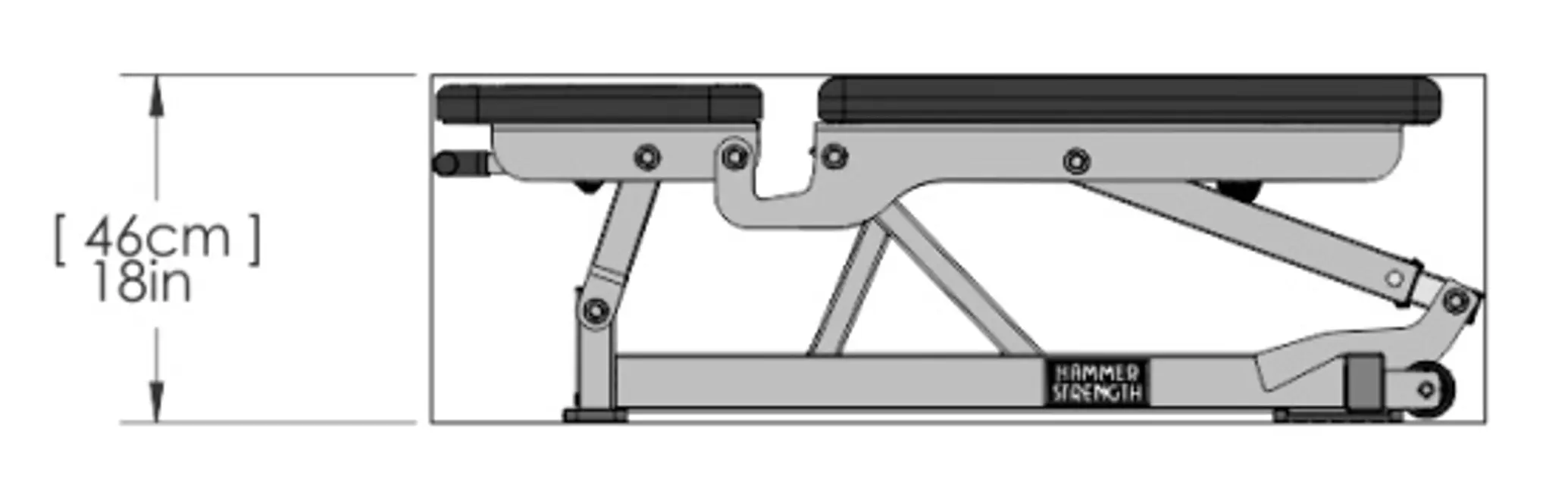 Life Fitness Multi-Angle Bench FW-MAB