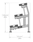 Life Fitness Dumbbell Rack FW-D3