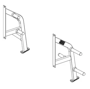 Life Fitness Bench Weight Storage O-BWS