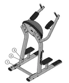 Life Fitness Leg Raise LBR-LR