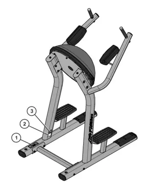 Life Fitness Leg Raise LBR-LR