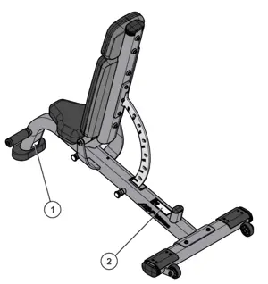 Life Fitness Multi-Adjustable Bench LBR-MA