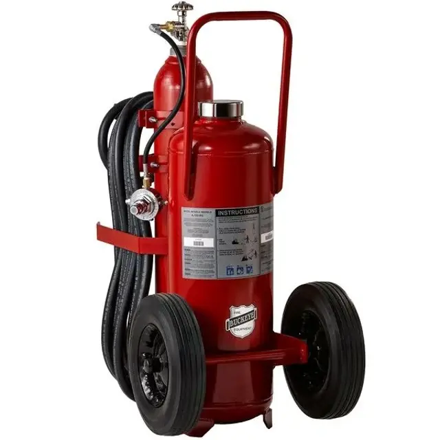 Buckeye Wheeled Fire Extinguisher A-150-PT 125 lb. ABC