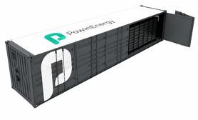 Powin Energy Battery Energy Storage Container 20-Foot Enclosure
