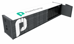 Powin Energy Battery Energy Storage Container 40-Foot Enclosure