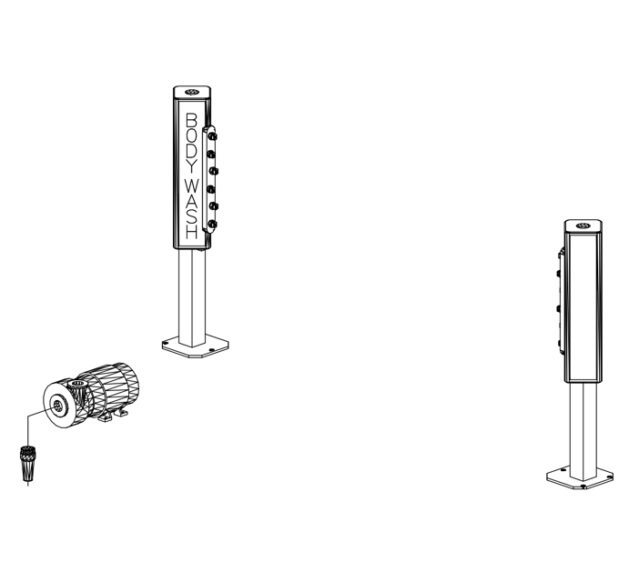 MacNeil Wash Systems Body Wash RW-120