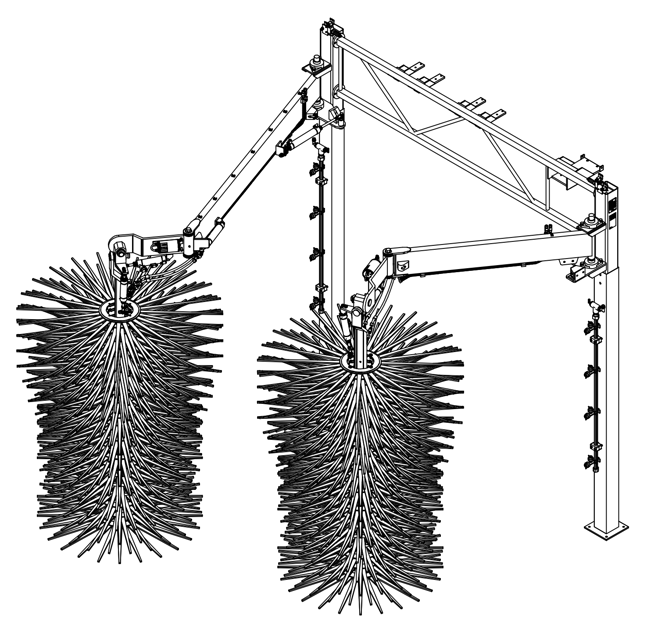 MacNeil Wash Systems Superflex Washer RS-701A