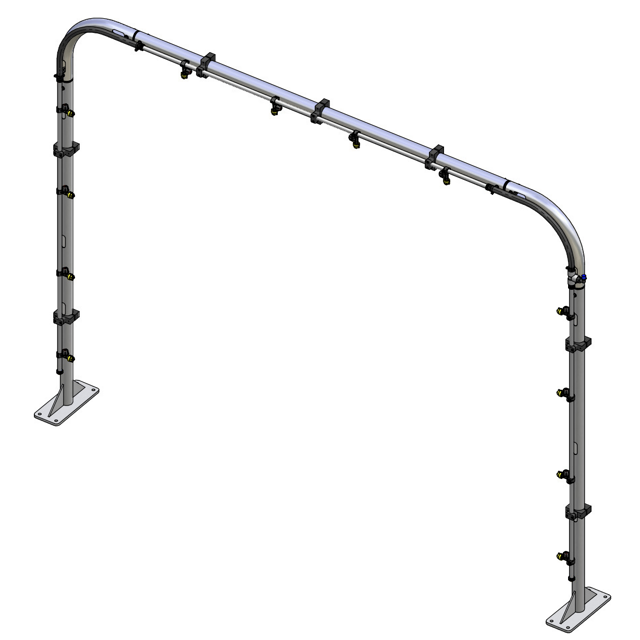 MacNeil Wash Systems Arch With Single Manifold RW-111.