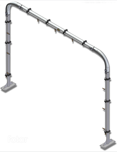 MacNeil Wash Systems High Pressure Arch Full with V-Jet Nozzles 46-803-00