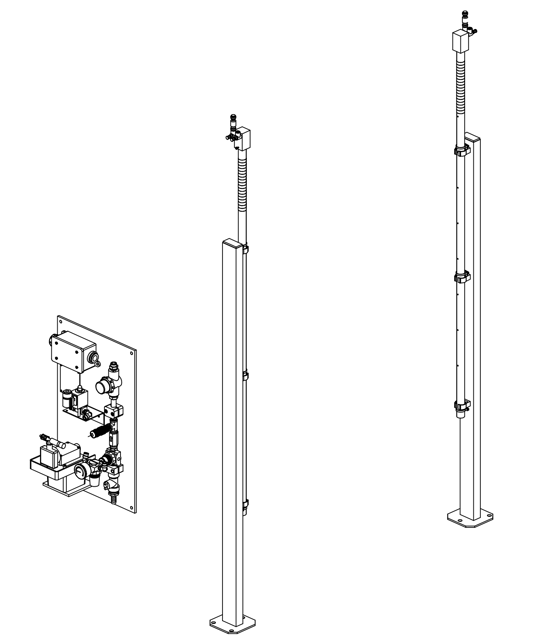 MacNeil Wash Systems Single Foamer RW-118