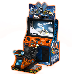 Raw Thrills Arcade Snowmobile Game SNOCROSS