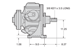 Ingersoll Rand Air Motor KK5B546