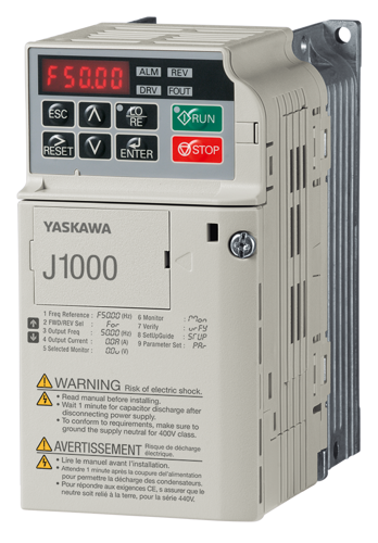 Yaskawa Compact V/f Control Drive CIMR-JC2A0012B