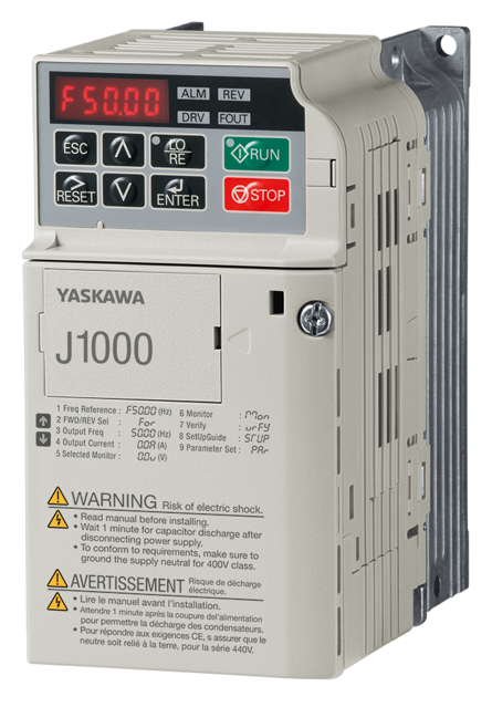 Yaskawa Compact V/f Control Drive CIMR-JC2A0020B