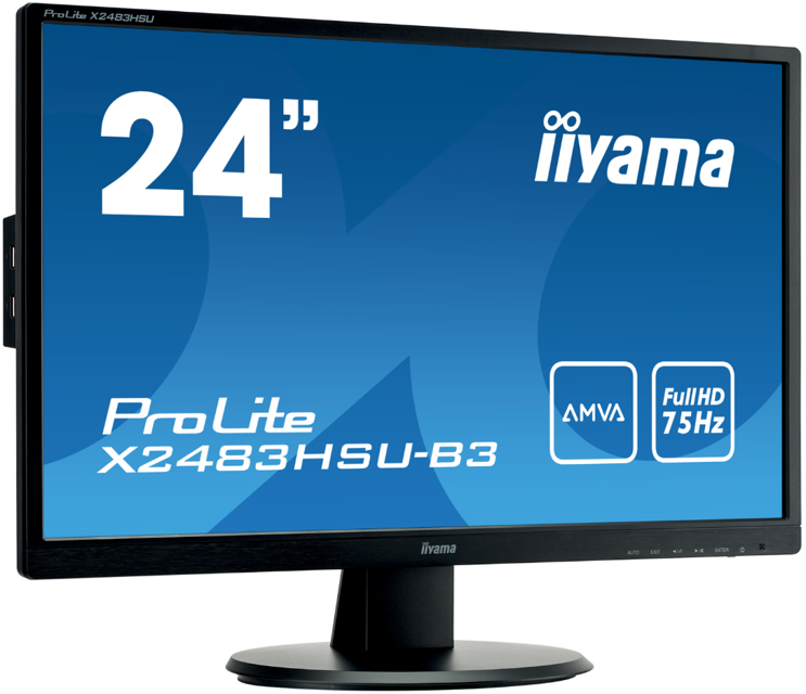 Mouse Computer Corporation LCD Monitor ProLite X2483HSU-B3 D