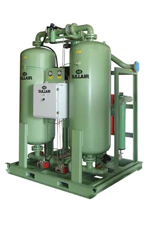 SULLAIR Heatless Desiccant Compressed Air Dryer DHL-3000