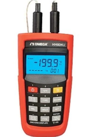 OMEGA Engineering Digital Thermometer HH804U