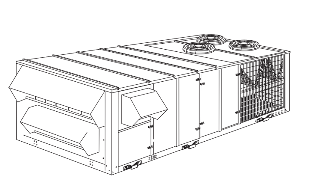 York Rooftop Unit Y13CC04C1LABAB