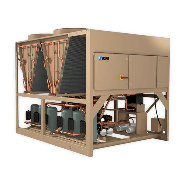 York AIRCOOLED SCROLL CHILLERS WITH BRAZED PLATE HEAT EXCHANGERS YLAA