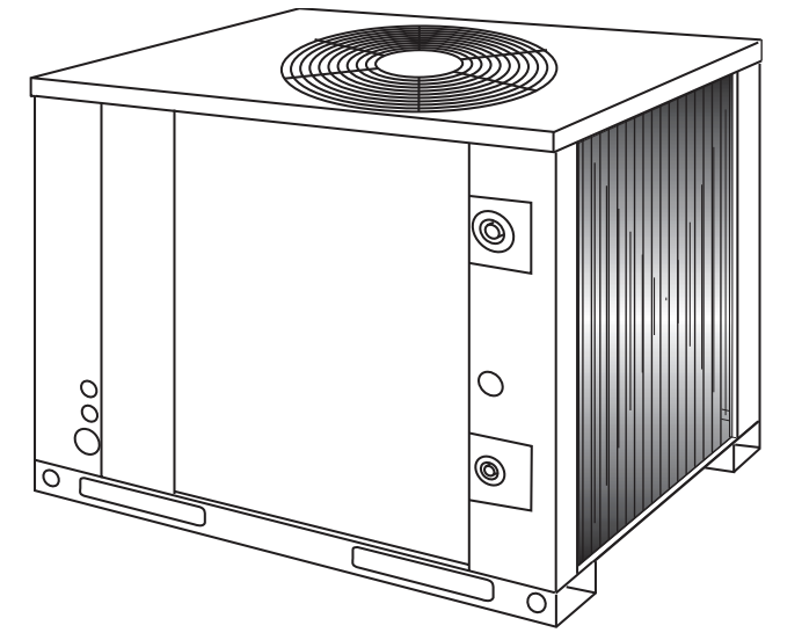 York Outdoor Condensing Unit H1CE090A25